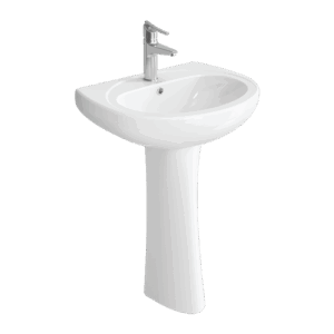 روشویی پایه دار کاملیا  55  چینی‌کُرد