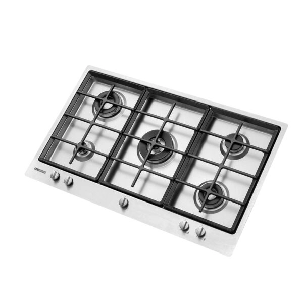 اجاق گاز رومیزی پنج شعله‌ مدل S-5911 استیل البرز