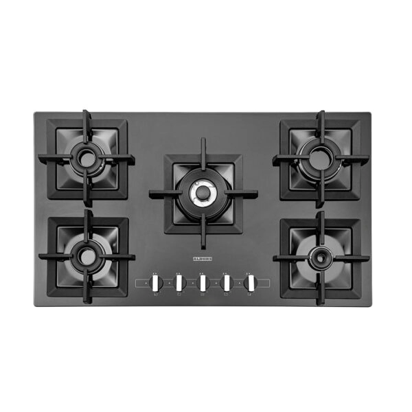 اجاق گاز رومیزی پنج شعله مدل G-5913استیل البرز