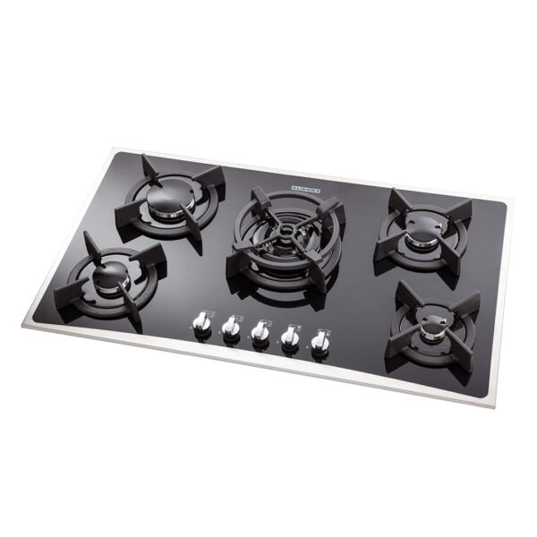 اجاق گاز رومیزی پنج شعله‌ مدل G-5904 S استیل البرز