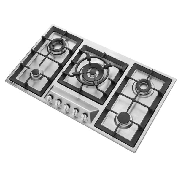 اجاق گاز پنج شعله‌ مدل S-5910 استیل البرز