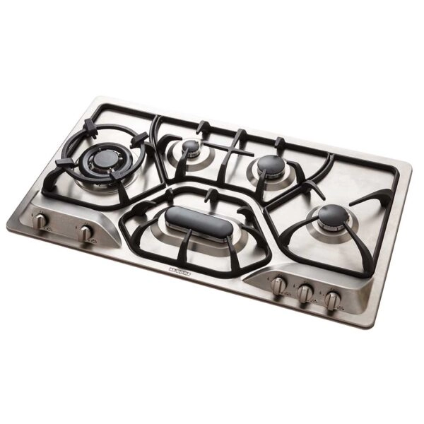 اجاق گاز رومیزی پنج شعله‌ مدل S-5908 استیل البرز