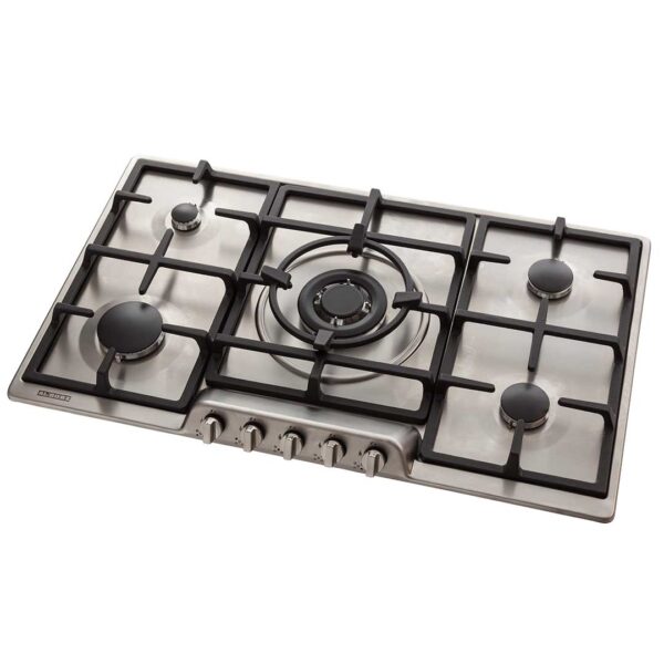 اجاق گاز رومیزی پنج شعله‌ مدل S-5907 استیل البرز