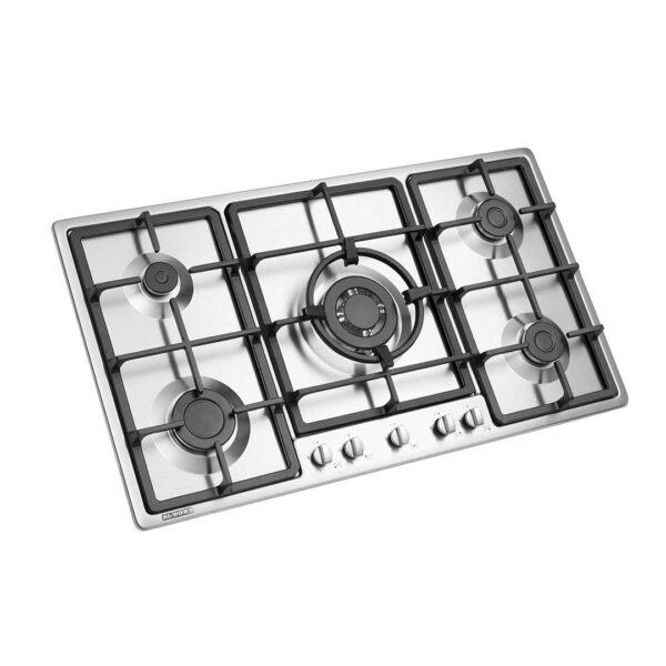 اجاق گاز رومیزی پنج شعله مدل S-5952 i استیل البرز