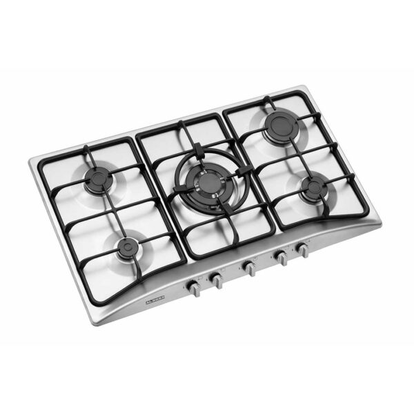 اجاق گاز رومیزی پنج شعله مدل S-5956 i استیل البرز